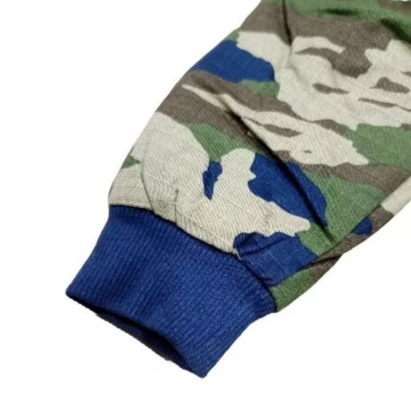 KOALA KIDS 3pc Set 2T Green Hooded Camo Jacket Long Sleeve Tee Pants Outfit NWT - Picture 8 of 14